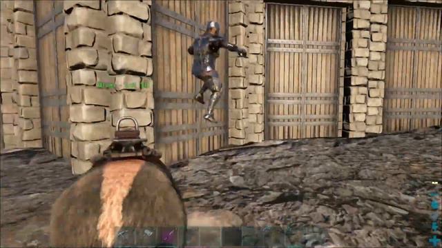 How to use Ladders properly - ARK Ragnarok смотреть онлайн