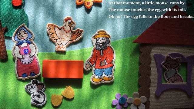 Riaba the Hen – Fairy Tales for kids - Present Simple Tense смотреть онлайн