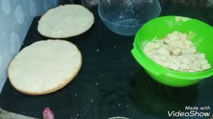 ТОРТ С БАНАНАМИ И СГУЩЕНКОЙ.