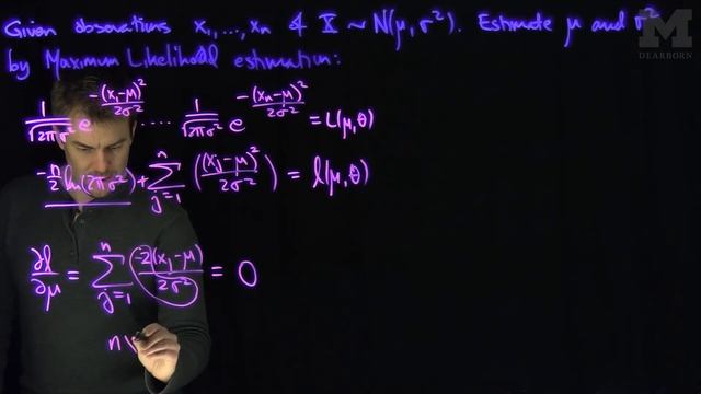 Maximum Likelihood Estimation for the Normal Distribution смотреть онлайн
