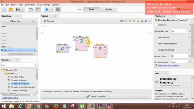 Data Preprocessing using RapidMiner смотреть онлайн