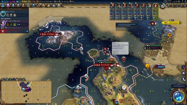 Civ 6 | England Vs Portugal - An Endless, Bloody War (#2 Deity England Civilization VI) смотреть онлайн