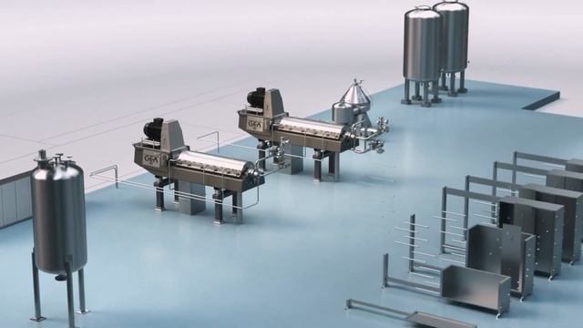 GEA Westfalia Separator - Производство соевого протеинового изолята смотреть онлайн
