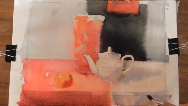 натюрморт акварелью урок1 смотреть онлайн