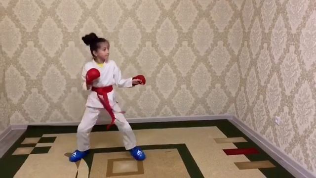 Актобе Каратэ WKF Отработка ударов!!! смотреть онлайн