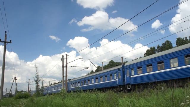 ТЭП70БС-182 с поездом №49 СПб-Брест (БЧ) смотреть онлайн