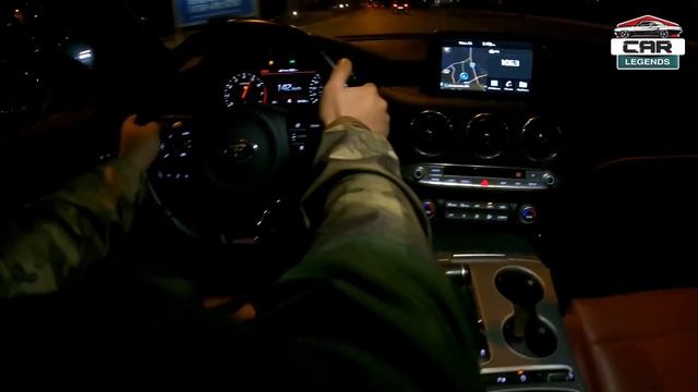 Kia Stinger GT Twin Turbo POV 0-200km تسارع و شرح صاروخ كوري смотреть онлайн