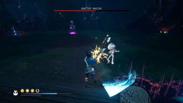 КАК ПОБЕДИТЬ БОССА МАСТЕР МАСОК / MASK MAKER BOSS FIGHT Ψ Kena Bridge of Spirits смотреть онлайн