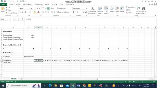 Learn Net Present Value (NPV), Discounted Cash Flow (DCF), Internal Rate of Return (IRR) with Excel смотреть онлайн