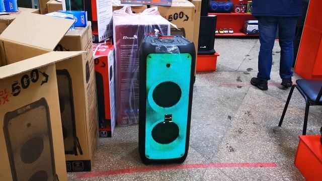 Мощная и красивая колонка Dance Box 500 Eltronic 1028 едет в г Москва для Олега Николаевича смотреть онлайн