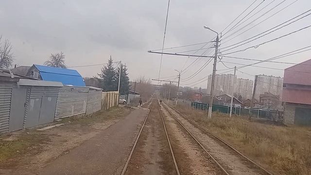 Тульский трамвай. Поездка на трамвае 71-623-02 №106 по маршруту №14. 15.11.2023 смотреть онлайн