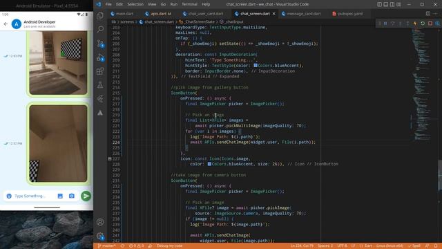 42.Pick Multiple Gallery Image(s) & Upload To Firebase Storage | Chat App In Flutter смотреть онлайн