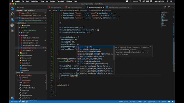 Angular Ag-Grid Server Side Pagination - CodeWithSrini смотреть онлайн