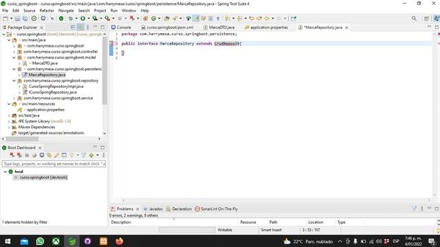 Curso Java - Spring Boot | Configurando JPA + Hibernate + SpringBoot, Creando Nuestra Primer Entida смотреть онлайн