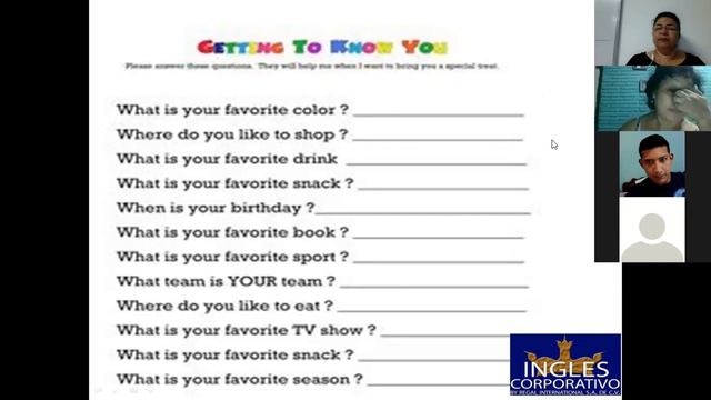 Ingles Corporativo-The present continuous-questions-8pm смотреть онлайн