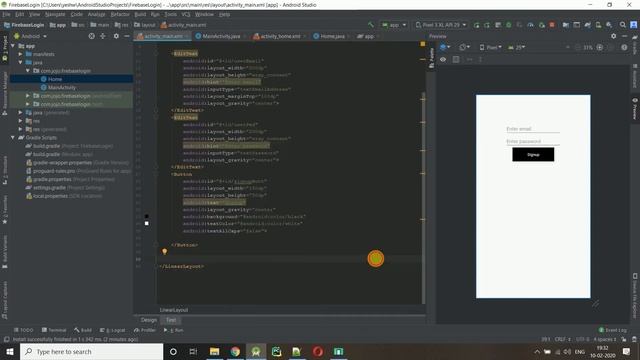 Firebase Authentication in Android (Signup, Login & Logout) смотреть онлайн