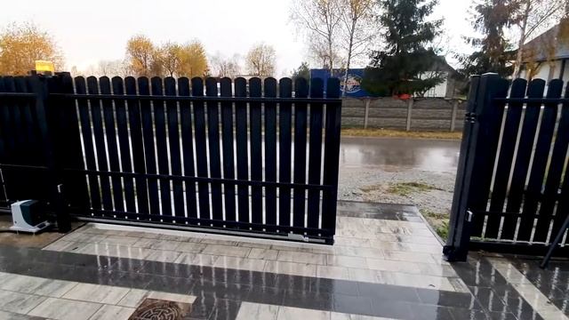 Napęd bramy przesuwnej - Nice Robus 600 , realizacja nr 53 смотреть онлайн