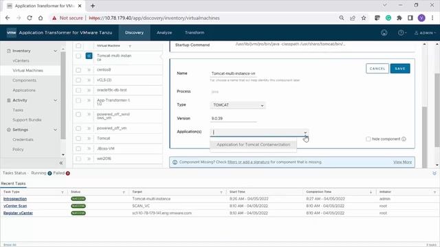 Containerize Your Tomcat Setup by Using Application Transformer for VMware Tanzu смотреть онлайн