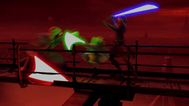 Yoda vs Darth Sidious [4K HDR] - Star Wars: The Clone Wars смотреть онлайн