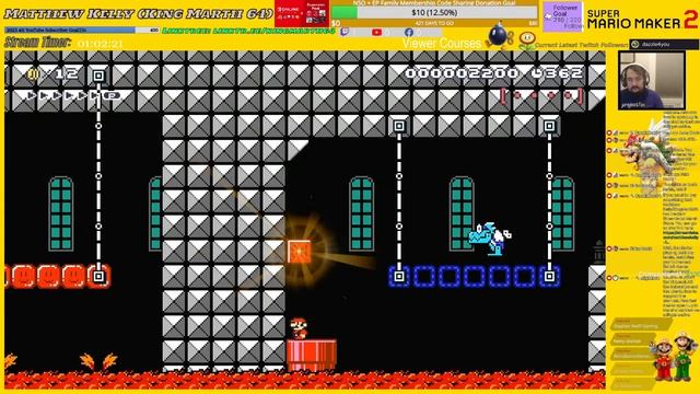 Super Mario Maker 2 Viewer Courses Stream #76 (Nintendo Switch) смотреть онлайн
