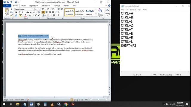 ENCODING TIPS AND SHORTCUT KEYS FOR MICROSOFT WORD смотреть онлайн