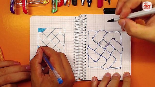 Как нарисовать МАНДАЛУ кельтский узел / Простые рисунки МАЛЬЧИШЕК смотреть онлайн