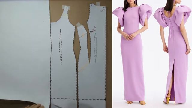 моделируем платье modelado de vestido #курсыкройкиишитья #diseño смотреть онлайн