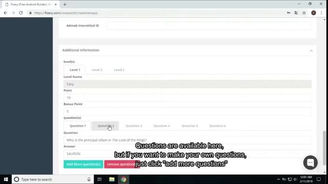 Create Hangman Quiz Using Fizery Android Builder смотреть онлайн