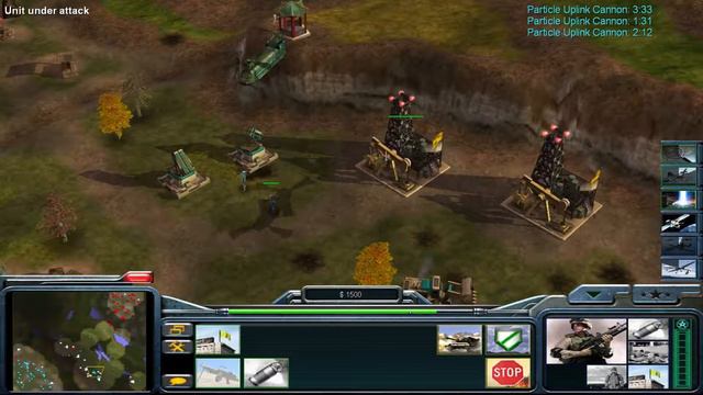 Command And Conquer Generals Zero Hour  - Generals Challenge USA Superweapons Vs China Tank: 1