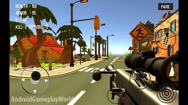 Counter Attack Terrorist City Android Gameplay Part 11 смотреть онлайн