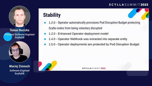 Scylla Summit 2022: What’s New in Scylla Operator for Kubernetes смотреть онлайн
