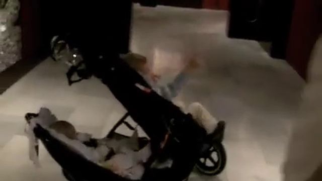 Phil and Teds Double Stroller. At the Museum I смотреть онлайн