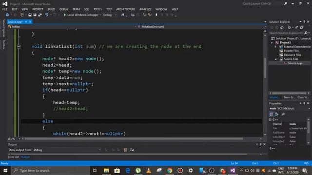 link list of joining node at the end смотреть онлайн