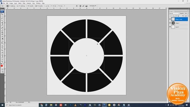 Circular Collage in Photoshop CS3 смотреть онлайн