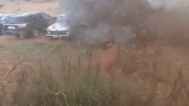 Самопроихвольный сход НАР-С8 с вертолета ка-52 смотреть онлайн