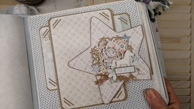 Фотоальбом для мальчика из коллекции бумаги "Мой шериф" от summer studio / Скрапбукинг смотреть онлайн