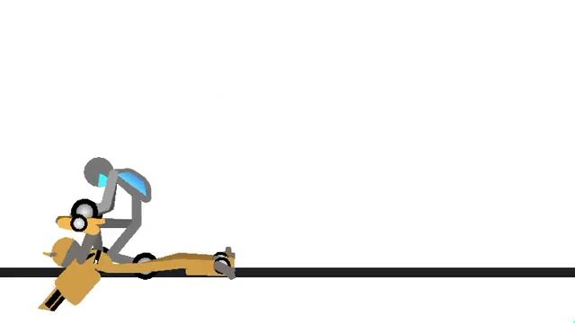 Bumblebee VS Decepticon Soldiers and BoneCrusher (StickNodes) смотреть онлайн