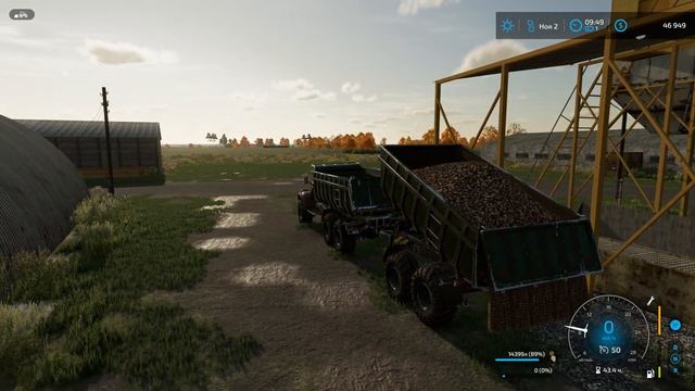 FS22 - НОВГОРОДОВКА. Загрузка СВЕКЛЫ. Продаю ИЗВЕСТЬ # 39 смотреть онлайн