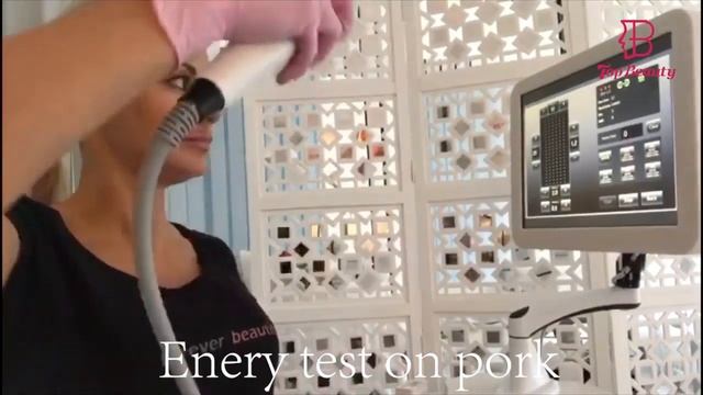 Enery test by 4D HIFU face lifting machine смотреть онлайн