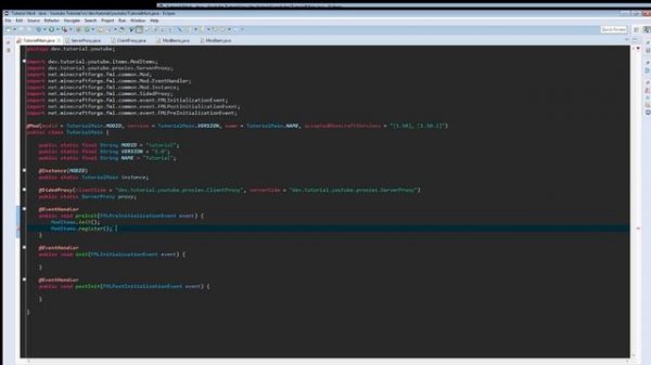Minecraft Forge 1.10.2 Modding Tutorial Ep. 2 Creating basic Items.