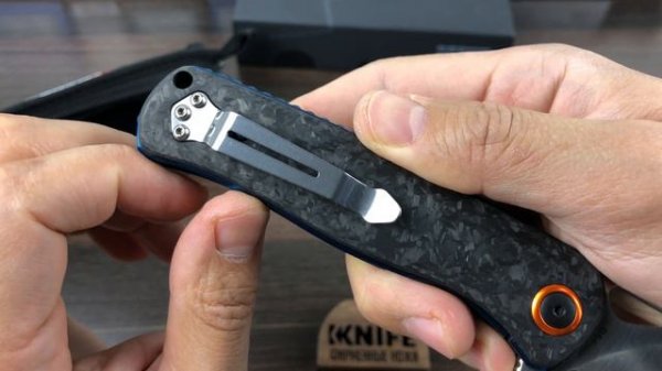Нож "Nebula" D2 Carbon Fiber 01BO319 от Boker Plus