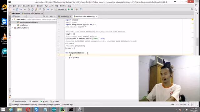 Monitoring Suhu dengan Arduino + Python (Part 3 - Selesai ) смотреть онлайн