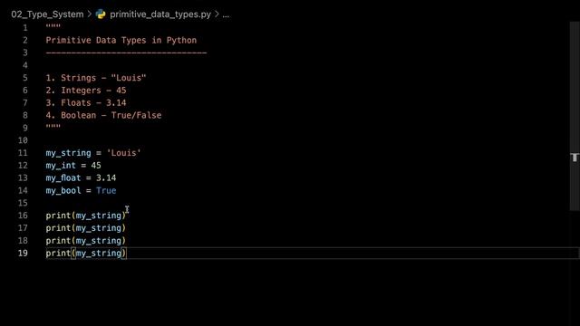 11 - Modern Python 101 | Thinking In Types - Primitive Data Types | Beginner Full Course смотреть онлайн