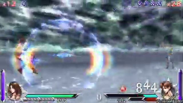 Dissidia 012 Final Fantasy Gunner Dressphere (DLC Yuna) English Gameplay смотреть онлайн