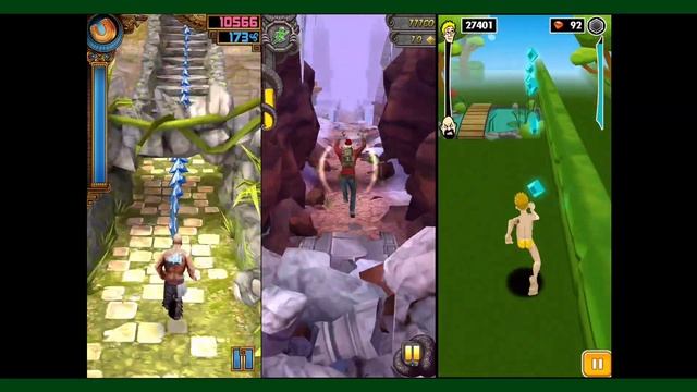 Spirit Run Vs Temple Run 2 Winter Wasteland Vs Streaker Run - Endless Run Game Play Android iOS смотреть онлайн