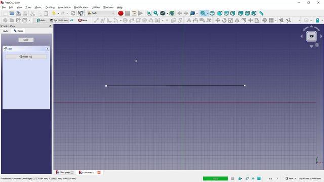FreeCAD How To Remove And Add Point On Draft Wire Tutorial смотреть онлайн