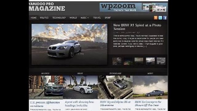 Wpzoom -- YamidooPro wordpress theme - Free download смотреть онлайн