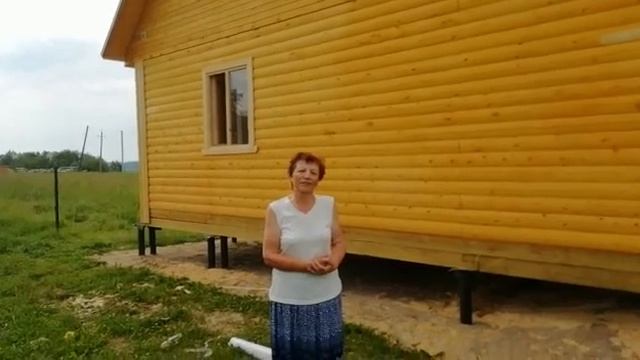 Строительство дома из бруса компанией "Мой дом из Пестово". смотреть онлайн