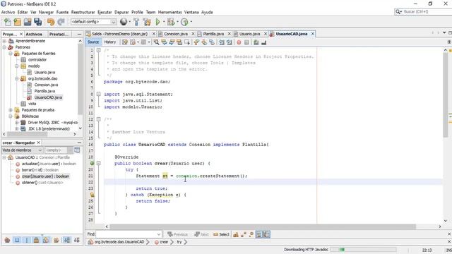 Patrones de diseño con Java - Data Acces Object DAO смотреть онлайн