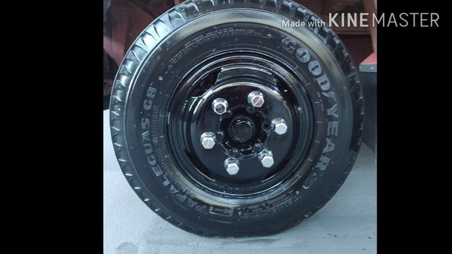 Pintei As Rodas Do Mb 709